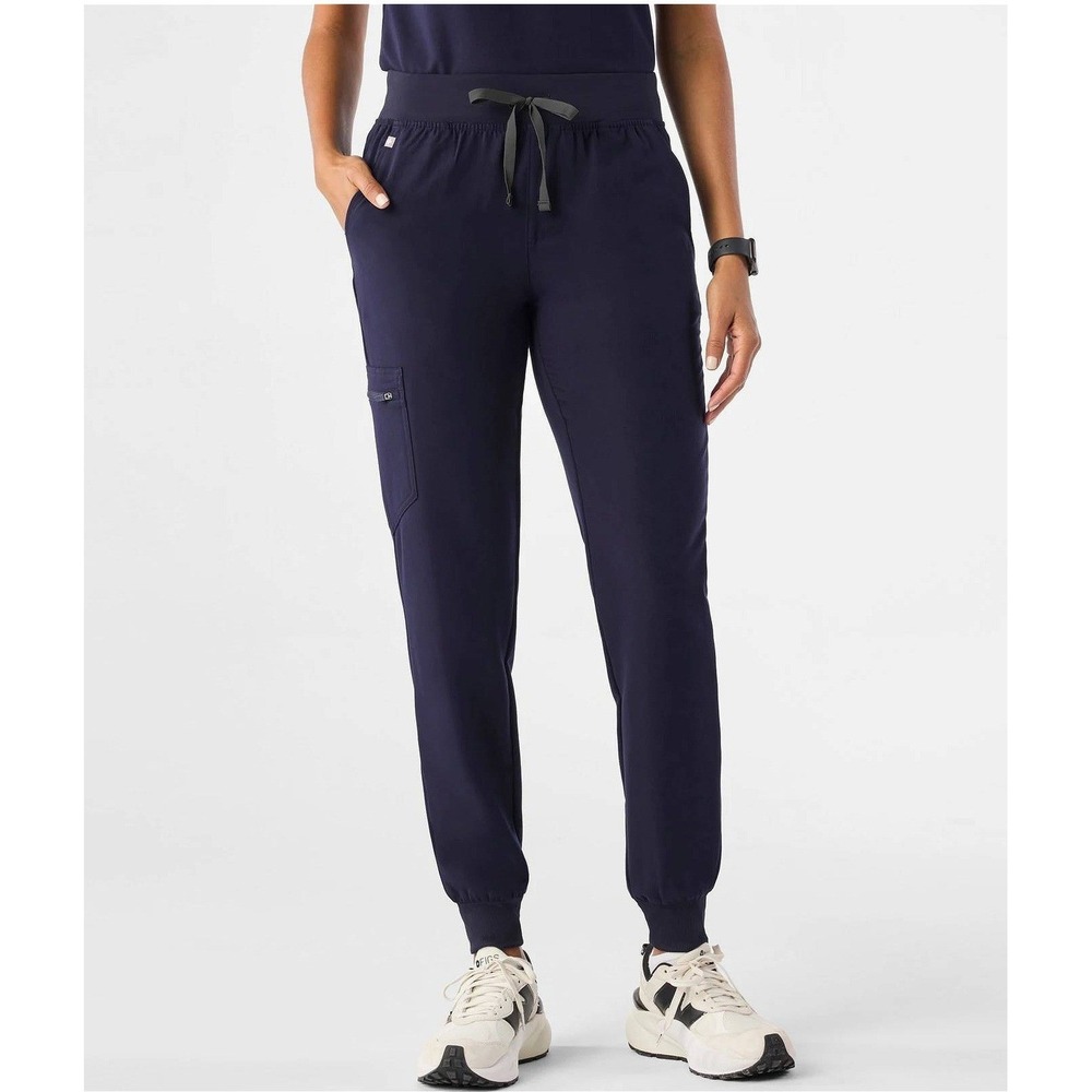 Figs Women's Zamora Jogger Scrub Pants Navy XS Medical Healthcare Uniform EUC